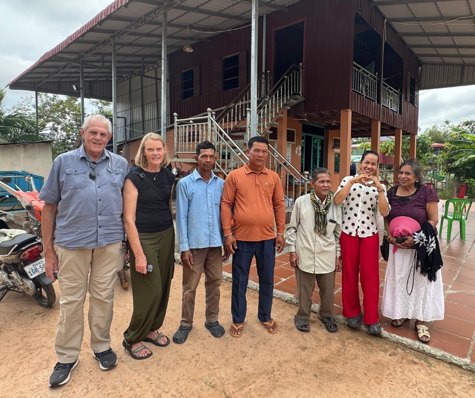 Foundation staff and volunteers working together in the community